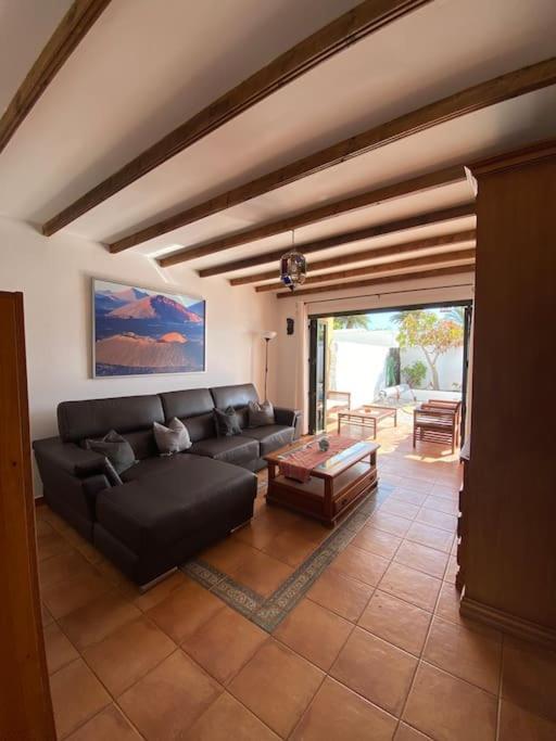 蒂亚斯Macaronesia Casa Privada Con Piscina En Lanzarote别墅 外观 照片